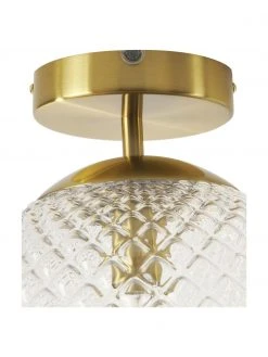 Westwing Collection Kleine Deckenleuchte Lorna aus Glas, Ø 25 x H 30 cm -Leuchten Verkaufsladen Kleine Deckenleuchte Lorna aus Glas 5