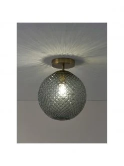 Westwing Collection Kleine Deckenleuchte Lorna aus Glas, Ø 25 x H 30 cm -Leuchten Verkaufsladen Kleine Deckenleuchte Lorna aus Glas 8