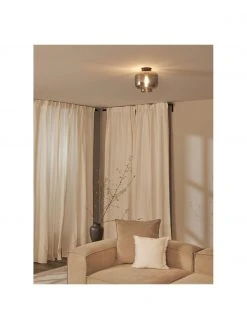 Kleine Deckenleuchte Vaso aus verspiegeltem Glas, Ø 25 x H 21 cm -Leuchten Verkaufsladen Kleine Deckenleuchte Vaso aus verspiegeltem Glas 4