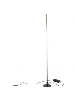 Jotex Kleine Dimmbare LED-Stehlampe Whisper in Schwarz, Ø 15 x H 125 cm -Leuchten Verkaufsladen Kleine Dimmbare LED Stehlampe Whisper in Schwarz 3