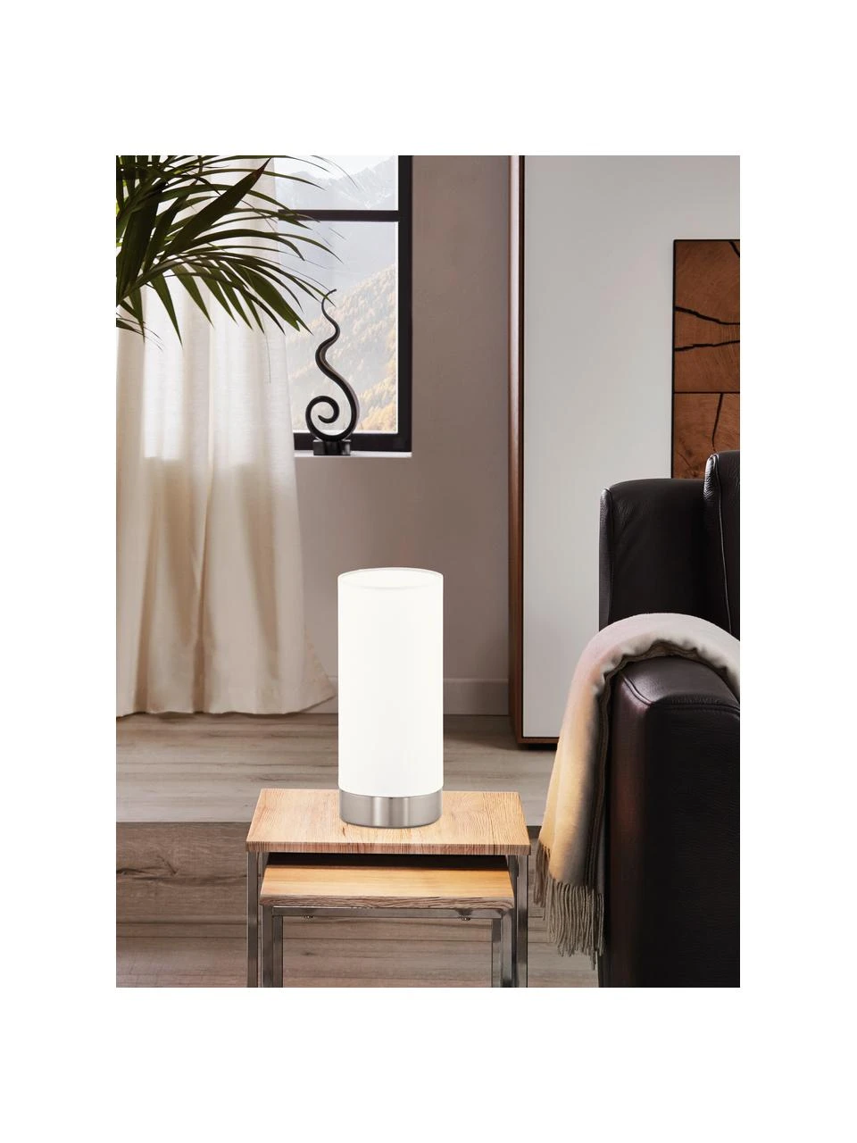 Kleine Dimmbare Nachttischlampe Pasteri, Ø 12 x H 26 cm 4 Kleine Dimmbare Nachttischlampe Pasteri, Ø 12 x H 26 cm – Bild 2
