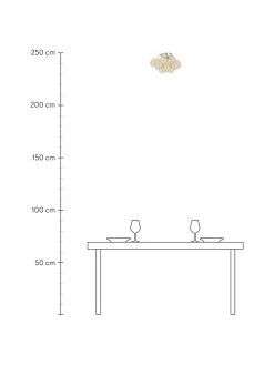 By Rydens Kleine Glaskugel Deckenleuchte Gross, Ø 30 x H 20 cm -Leuchten Verkaufsladen Kleine Glaskugel Deckenleuchte Gross 2