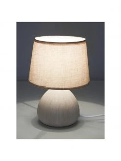 Lucide Kleine Keramik-Tischlampe Ramzi in Beige, Ø 18 x H 26 cm 12 Lucide Kleine Keramik-Tischlampe Ramzi in Beige, Ø 18 x H 26 cm -Leuchten Verkaufsladen Kleine Keramik Tischlampe Ramzi in Beige 4