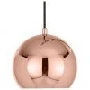Frandsen Kleine Kugel-Pendelleuchte Ball in Kupferfarben, Ø 18 x H 16 cm