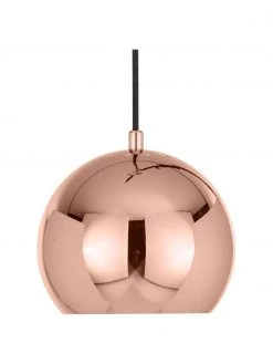 Frandsen Kleine Kugel-Pendelleuchte Ball in Kupferfarben, Ø 18 x H 16 cm