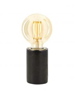 Nordlux Kleine Marmor-Tischlampe Siv, Ø 6 x H 10 cm