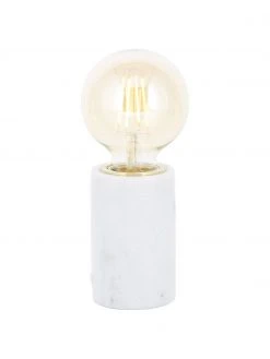 Nordlux Kleine Marmor-Tischlampe Siv, Ø 6 x H 10 cm