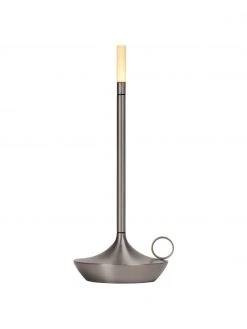 Graypants Kleine Mobile Dimmbare Tischlampe Wick mit Touchfunktion, Ø 12 x H 26 cm -Leuchten Verkaufsladen Kleine Mobile Dimmbare Tischlampe Wick mit Touchfunktion 9
