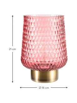 Pauleen Kleine Mobile LED-Tischlampe Rose Glamour in Rosa mit Timerfunktion, Ø 16 x H 21 cmNur noch 1 Artikel verfügbar -Leuchten Verkaufsladen Kleine Mobile LED Tischlampe Rose Glamour in Rosa mit Timerfunktion 2