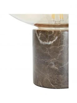 Westwing Collection Kleine Nachttischlampe Alma mit Marmorfu&szlig;, Ø 23 x H 24 cm -Leuchten Verkaufsladen Kleine Nachttischlampe Alma mit Marmorfuss 5