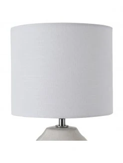 Pauleen Kleine Nachttischlampe Sandy Glow aus Keramik, Ø 18 x H 33 cm -Leuchten Verkaufsladen Kleine Nachttischlampe Sandy Glow aus Keramik 4