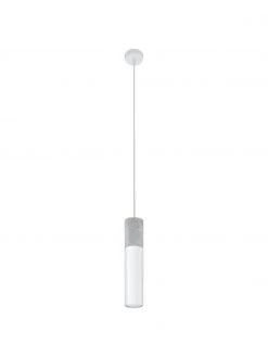 Kleine Pendelleuchte Edo aus Beton, Ø 6 x H 30 cm -Leuchten Verkaufsladen Kleine Pendelleuchte Edo aus Beton 3