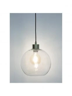 Westwing Collection Kleine Pendelleuchte Irina aus Glas, Ø 24 x H 22 cm -Leuchten Verkaufsladen Kleine Pendelleuchte Irina aus Glas 4