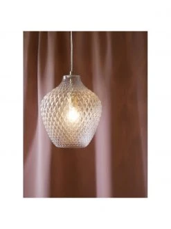 Westwing Collection Kleine Pendelleuchte Lee aus Glas, Ø 27 x H 33 cm -Leuchten Verkaufsladen Kleine Pendelleuchte Lee aus Glas 10