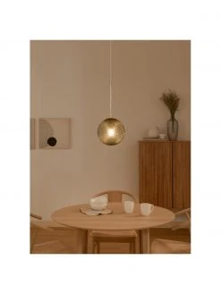 Westwing Collection Kleine Pendelleuchte Lorna aus Glas, Ø 25 cm -Leuchten Verkaufsladen Kleine Pendelleuchte Lorna aus Glas 4