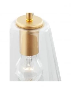 Kleine Pendelleuchte Prisma aus Glas, Ø 17 x H 40 cm 13 Kleine Pendelleuchte Prisma aus Glas, Ø 17 x H 40 cm -Leuchten Verkaufsladen Kleine Pendelleuchte Prisma aus Glas 5