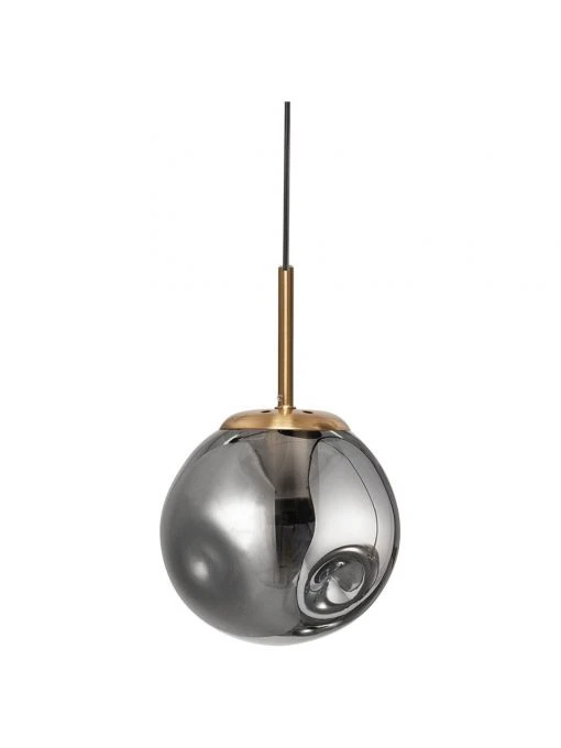 Kleine Pendelleuchte Spada aus Glas, Ø 15 x H 28 cm -Leuchten Verkaufsladen Kleine Pendelleuchte Spada aus Glas