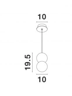 Kleine Pendelleuchte Zero aus Glas und Beton, Ø 10 x H 20 cm 10 Kleine Pendelleuchte Zero aus Glas und Beton, Ø 10 x H 20 cm -Leuchten Verkaufsladen Kleine Pendelleuchte Zero aus Glas und Beton 2