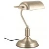 Kleine Retro-Schreibtischlampe Bank aus Metall, B 22 x H 34 cm -Leuchten Verkaufsladen Kleine Retro Schreibtischlampe Bank aus Metall 10