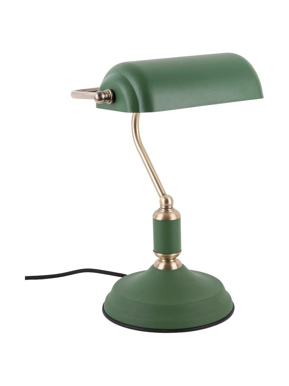 Kleine Retro-Schreibtischlampe Bank aus Metall, B 27 x H 34 cmNur noch wenige verfügbar 3 Kleine Retro-Schreibtischlampe Bank aus Metall, B 27 x H 34 cmNur noch wenige verfügbar