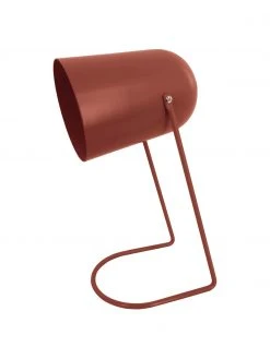 Kleine Retro-Tischlampe Enchant in Rot, Ø 18 x H 30 cm -Leuchten Verkaufsladen Kleine Retro Tischlampe Enchant in Rot 3