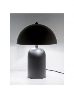 Westwing Collection Kleine Retro-Tischlampe Walter in Schwarz, Ø 25 x H 33 cm -Leuchten Verkaufsladen Kleine Retro Tischlampe Walter in Schwarz 4