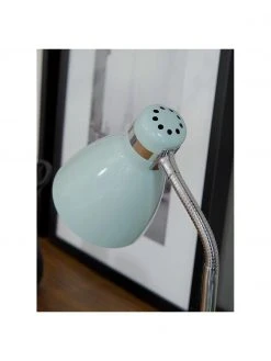 Kleine Schreibtischlampe Study in Blau, B 12 x H 34 cm -Leuchten Verkaufsladen Kleine Schreibtischlampe Study in Blau 5