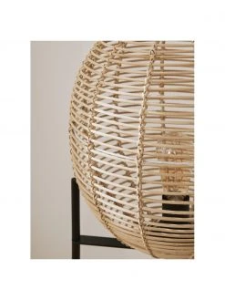 Westwing Collection Kleine Stehlampe Wasa aus Rattan, Ø 34 x H 110 cm -Leuchten Verkaufsladen Kleine Stehlampe Wasa aus Rattan 2