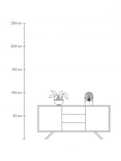 Nordlux Kleine Tischlampe Alton aus Glas, Ø 20 x H 29 cm -Leuchten Verkaufsladen Kleine Tischlampe Alton aus Glas 3
