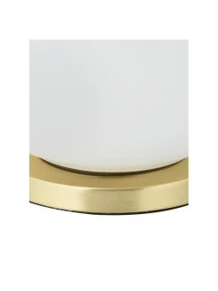 Westwing Collection Kleine Tischlampe Beth aus Opalglas, Ø 25 x H 26 cm -Leuchten Verkaufsladen Kleine Tischlampe Beth aus Opalglas 5