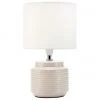 Pauleen Kleine Tischlampe Bright Soul in Beige, Ø 18 x H 30 cm