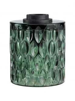 Pauleen Kleine Tischlampe Crystal Magic aus gr&uuml;nem Glas, Ø 11 x H 13 cm -Leuchten Verkaufsladen Kleine Tischlampe Crystal Magic aus grunem Glas 5