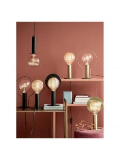 Nordlux Kleine Tischlampe Dean aus Metall, Ø 13 x H 15 cm -Leuchten Verkaufsladen Kleine Tischlampe Dean aus Metall 11