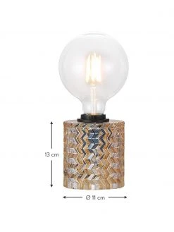 Nordlux Kleine Tischlampe Hollywood aus Glas, Ø 11 x H 13 cm 9 Nordlux Kleine Tischlampe Hollywood aus Glas, Ø 11 x H 13 cm -Leuchten Verkaufsladen Kleine Tischlampe Hollywood aus Glas 2