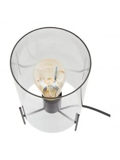 Westwing Collection Kleine Tischlampe Laurel aus farbigem Glas, Ø 14 x H 28 cm -Leuchten Verkaufsladen Kleine Tischlampe Laurel aus farbigem Glas 11