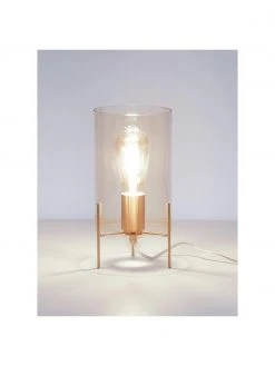 Westwing Collection Kleine Tischlampe Laurel aus farbigem Glas, Ø 14 x H 28 cm -Leuchten Verkaufsladen Kleine Tischlampe Laurel aus farbigem Glas 5