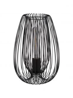 Kleine Tischlampe Lucid aus Metall, Ø 22 x H 33 cm