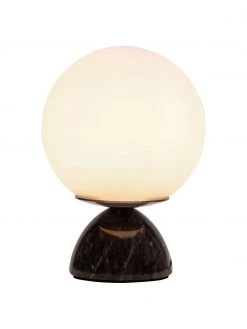 Pauleen Kleine Tischlampe Shining Pearl mit Marmorfu&szlig;, Ø 15 x H 21 cm -Leuchten Verkaufsladen Kleine Tischlampe Shining Pearl mit Marmorfuss 4