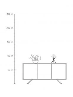 Westwing Collection Kleine Tripod Tischlampe Erik mit Glasschirm, Ø 15 x H 33 cm -Leuchten Verkaufsladen Kleine Tripod Tischlampe Erik mit Glasschirm 3