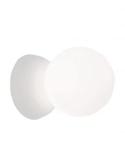 Kleine Wand- und Deckenleuchte Zero aus Glas und Beton, Ø 10 x T 14 cm -Leuchten Verkaufsladen Kleine Wand und Deckenleuchte Zero aus Glas und Beton 3