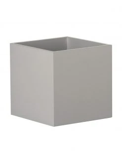 Kleine Wandleuchte Quad in Grau, B 10 x H 10 cmNur noch 1 Artikel verfügbar