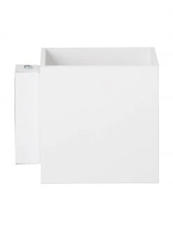 Kleine Wandleuchte Quad in Wei&szlig;, B 10 x H 10 cm -Leuchten Verkaufsladen Kleine Wandleuchte Quad in Weiss 3