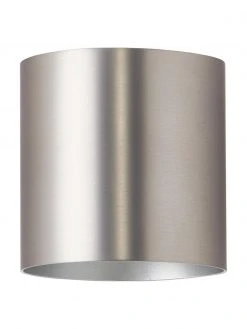 Kleine Wandleuchte Roda in Grau, B 10 x H 10 cm