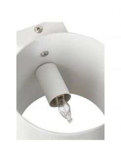 Kleine Wandleuchte Roda in Wei&szlig;, B 10 x H 10 cm -Leuchten Verkaufsladen Kleine Wandleuchte Roda in Weiss 5