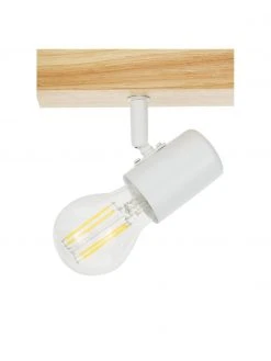 Kleiner Deckenstrahler Townshend aus Holz, B 30 x H 13 cm -Leuchten Verkaufsladen Kleiner Deckenstrahler Townshend aus Holz 8