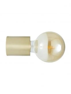 Westwing Collection Kleiner Wand- und Deckenspot Chanty in Gold, Ø 6 cm, T 7 cm -Leuchten Verkaufsladen Kleiner Wand und Deckenspot Chanty in Gold 5