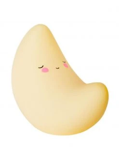 A Little Lovely Company Kleines LED-Leuchtobjekt Moon mit Timer, B 16 x H 13 cm