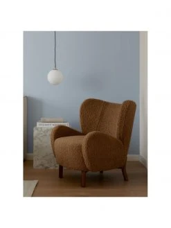 Westwing Collection Kugel-Pendelleuchte Beth aus Opalglas, Ø 20 cm -Leuchten Verkaufsladen Kugel Pendelleuchte Beth aus Opalglas 2