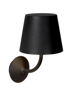 Lucide LED-Au&szlig;enwandleuchte Justin, Ø 17 x T 22 cm -Leuchten Verkaufsladen LED Aussenwandleuchte Justin 3