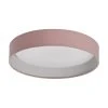Westwing Collection LED-Deckenleuchte Helen in Altrosa, Ø 35 x H 7 cm